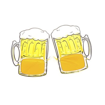 Widmann 6778O - pivní slavnosti sklenice, pivní sklenice, tématická párty, karneval, folkový