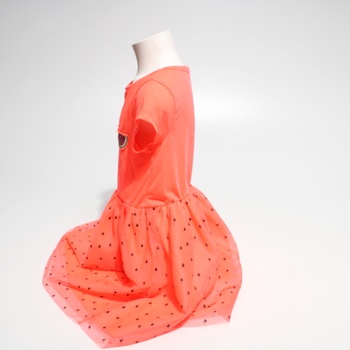 Dívčí šaty H&M, odstín červené, vel. 8-10Y