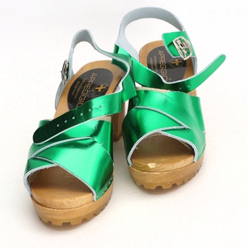Dámske sandále Apreggio zelené veľ. 37 EU