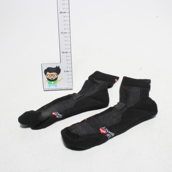 Sada ponožek 3 páry černé
