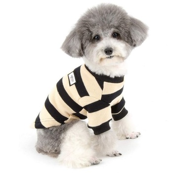 Zunea svetr pro malé psy Zimní kabáty Teplý pletený svetřík Oblečení pro štěňata Měkká bavlna