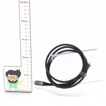 USB kabel typu C černý CAKOBLE 