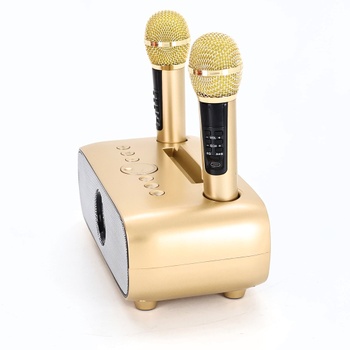 Karaoke sada DLARA UK-YSJJS-10, zlatá 