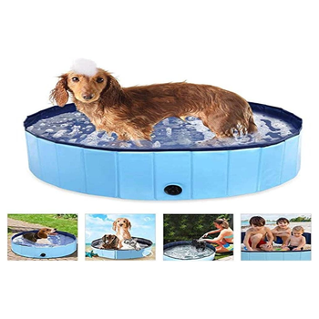 Bazén pro psy Powcan ‎FDT-204 kulatý modrý