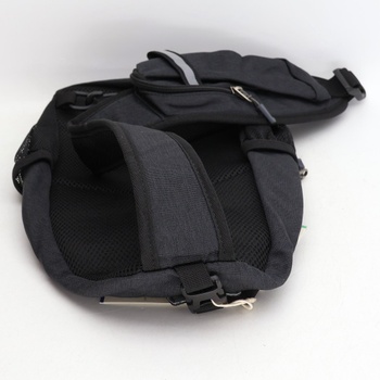 Opaskový sling čierny batoh Waterfly