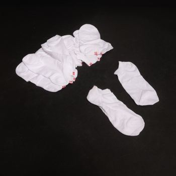 Ponožky bílé vel. 39-42 6-pack
