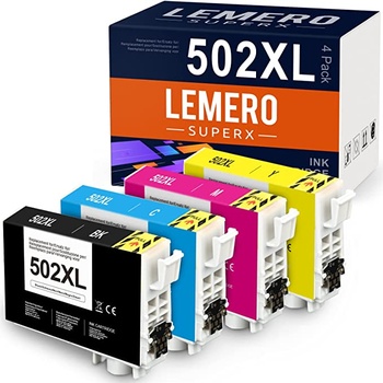 Inkoustové kazety Lemero Superx 502XL-BKCMY
