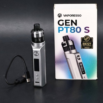 E-cigareta Vaporesso GEN PT80 S, stříbrná