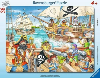 Dětské puzzle Ravensburger - 06165 Attack of the Pirates -…