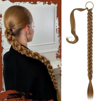 Sofeiyan Braid Extensions Culík Predlžovací cop s sponkou do vlasov 76 cm Dlhý Predlžovací Cop