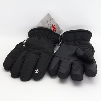 Zimní rukavice Qifengl, pánské, černé