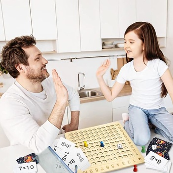 Násobilka OneNine, výuková hra 1x1 pre žiakov základných škôl, násobilka Montessori, aritmetická hra
