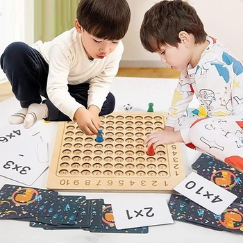 Násobilka OneNine, výuková hra 1x1 pre žiakov základných škôl, násobilka Montessori, aritmetická hra