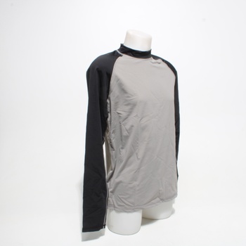 Pánské tričko H.MILES  XL šedé/černá