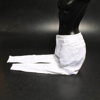 Dámské kalhoty dlouhé Elara bílé 