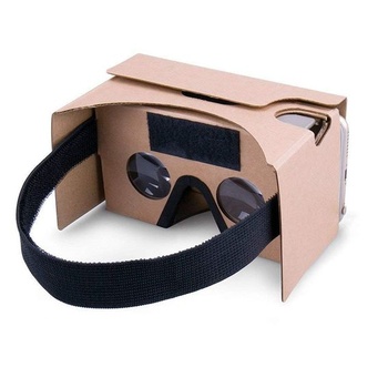 3D virtuální náhlavní souprava Google Cardboard, DIY Cardboard kompatibilní s 3-6palcovou