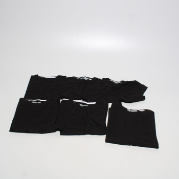 Pánske tričko FTS 6 kusov M čierne