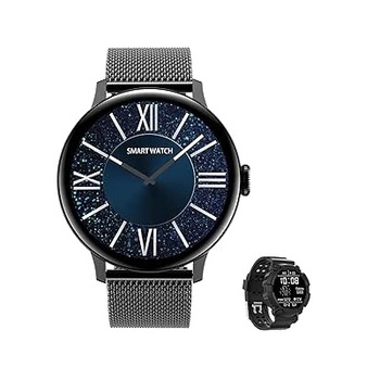 Chytré hodinky Aliwisdom DT2 černé