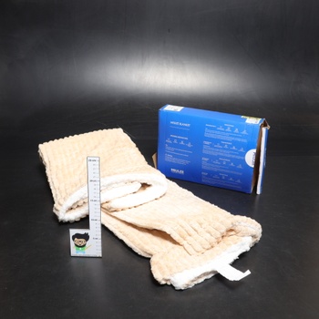 Hebká deka Miulee 125 × 150 cm svetlé khaki