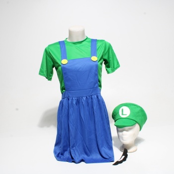 Dámský kostým WWQQYY Luigi Bros, vel. M
