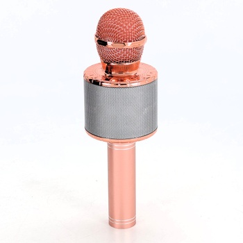 Ružový mikrofón pre deti Laqula