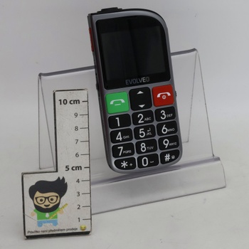 Mobil pro seniory Evolveo EasyPhone FM černý