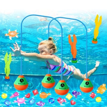 Potápěčské kroužky Sunshine smile, potápěčská hračka pro děti, potápěčská hračka v bazénu,