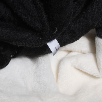 Dámská mikina černobílá s kapucí Tuopuda
