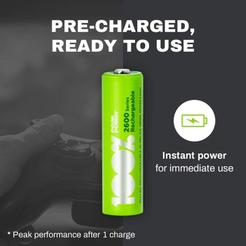 Baterie AA PeakPower 8 ks