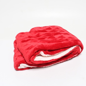 Polyesterová deka červená Universal Design 