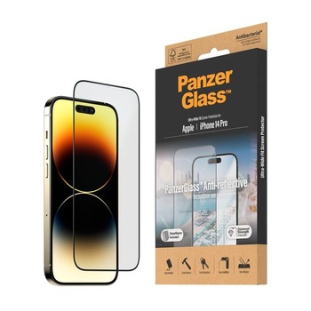 PanzerGlassâ¢ Antireflexní ochrana obrazovky pro iPhone 14 Pro - antireflexní ochranné sklo pro