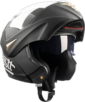 Motocyklová černá helma Westt ‎W-103 S