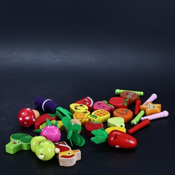 Montessori hračka KMTJT, vkladanie tvarov