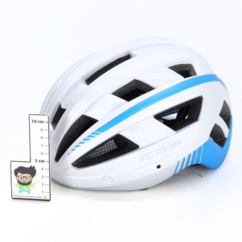 Cyklistická helma VICTGOAL MTB stříbrná