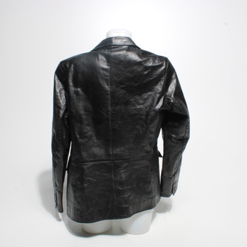 Dámská kožená bunda/kabát GAP černá M