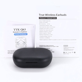 Bluetooth sluchátka černé EUQQ Q63-5