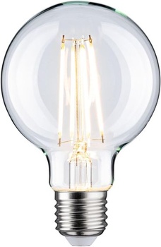 Paulmann 28968 LED lampa Globe Filament G80 E27 230V 806lm 7,5W 2700K 230V Číry stmievateľný