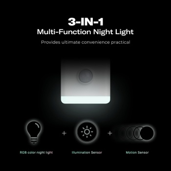 Nočná LED lampička THIRDREALITY P1MNLA1--EU
