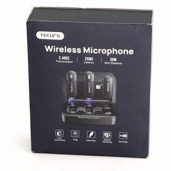 Bezdrátový mikrofon TECURS MW01 duální