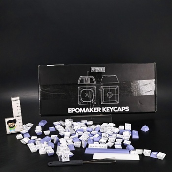 Náhradné klávesy EPOMAKER ‎HU-XI-64 fialové
