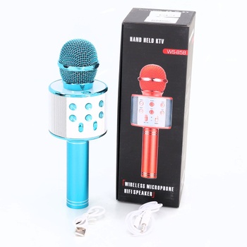 Bluetooth mikrofon KIDWILL WS858 modrý