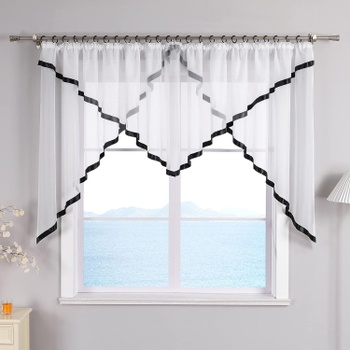 Okenná záclona z polyesteru ESLIR