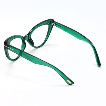 Dioptrické okuliare MMOWW zelené +1,5