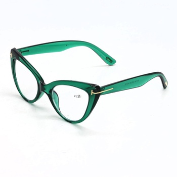 Dioptrické brýle MMOWW zelené +1,5