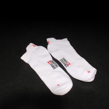 Kotníčkové ponožky, bílé, tři páry