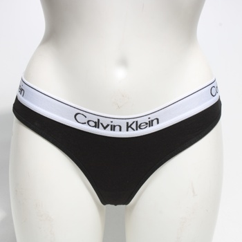 Dámská tanga Calvin Klein černá, vel. M