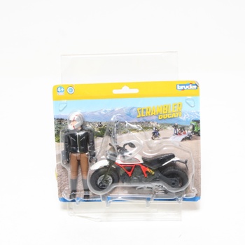 Model motocyklu Dukati s figurkou