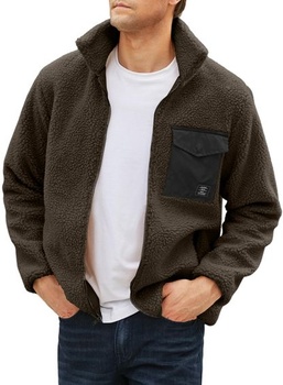 Fleecová bunda Meilicloth pánská fleecová bunda na zip zimní outdoorová bunda přechodová bunda