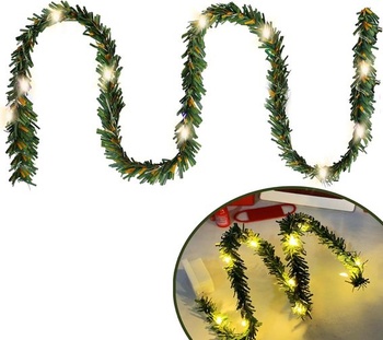 Domček pre bábiky mini LED svetelná reťaz 0,4m, farebné vianočné osvetlenie, doplnky pre trpaslíkov,