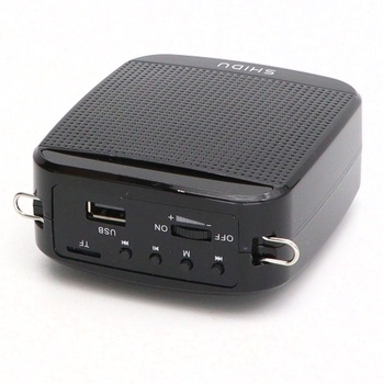 Hlasový zosilňovač Shidu M600 čierny